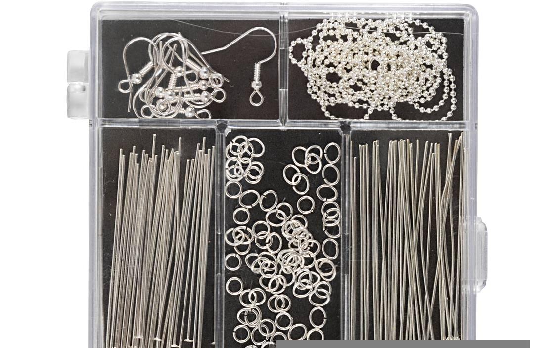 Creativ Company Schmuck Bastelset Silber Creativ Company Schmuck Bastelset Silber