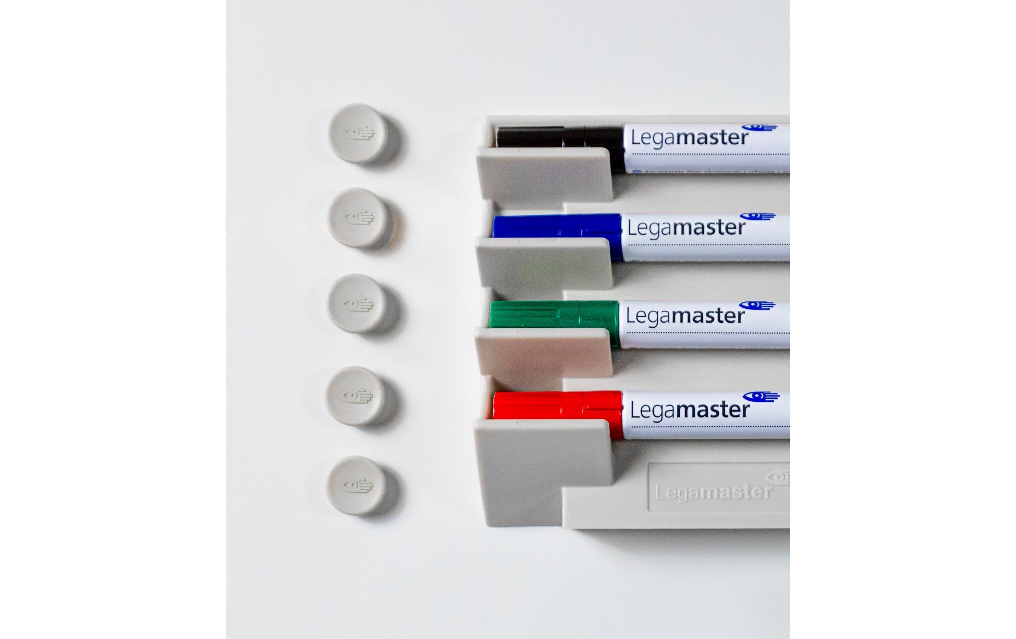 Legamaster Haftmagnet 20 mm Taupe, 10 Stück