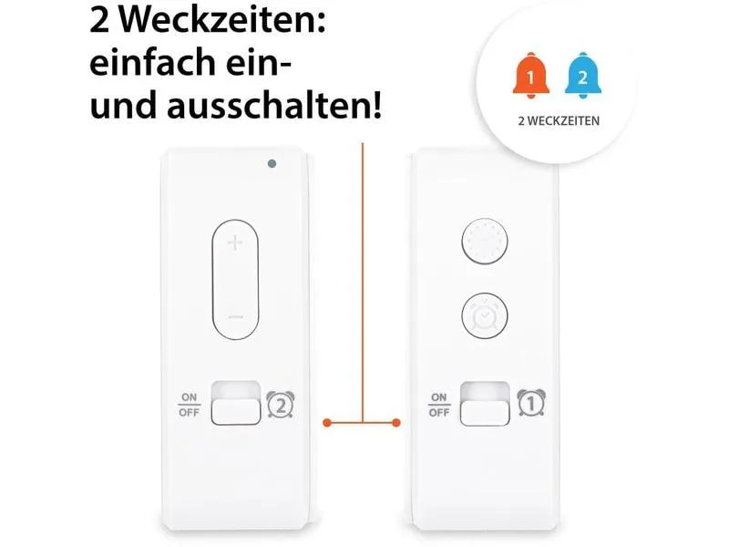 ADE Funkwecker mit Nachtlichtsensor ADE Funkwecker mit Nachtlichtsensor