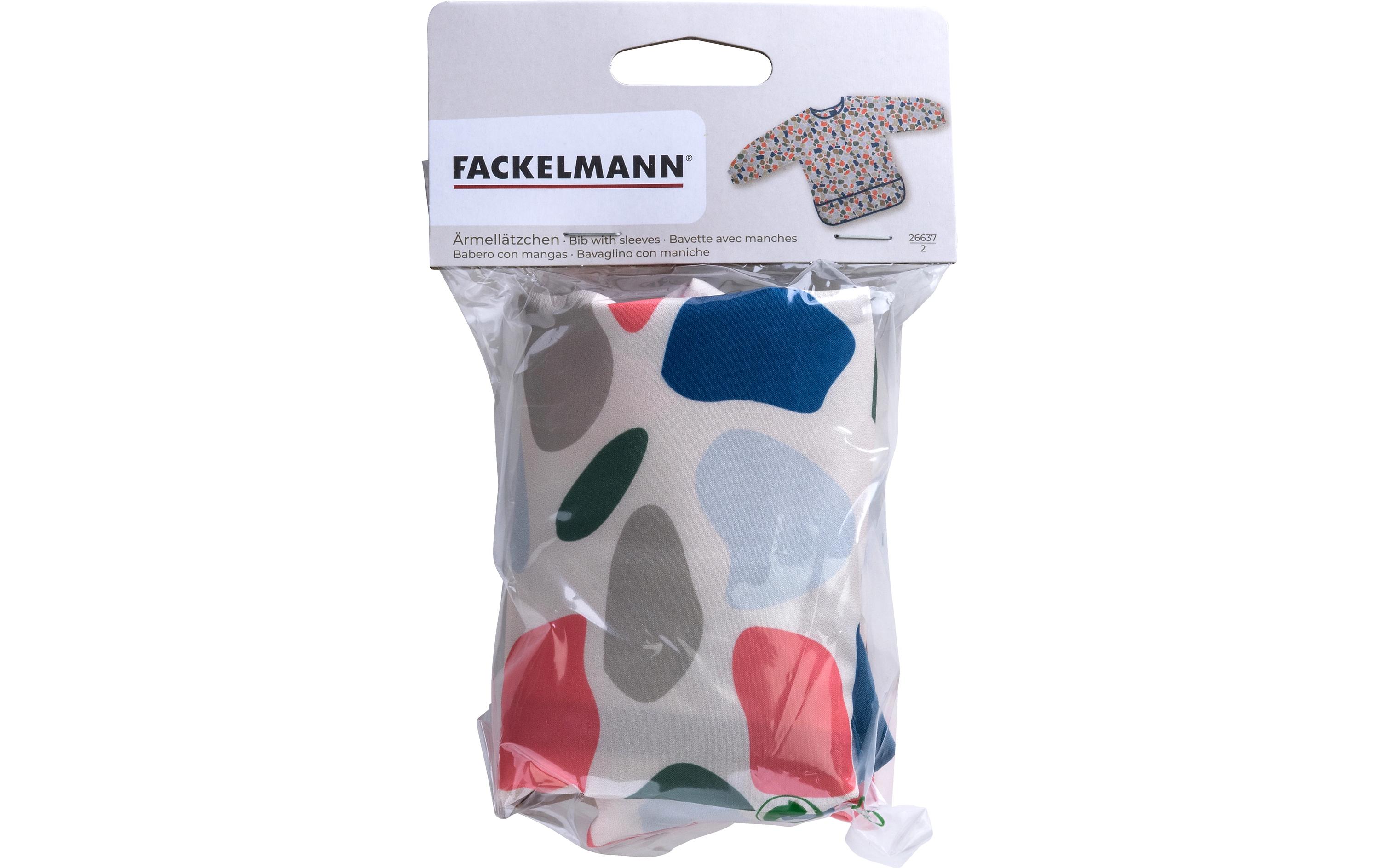 Fackelmann Kochschürze Ärmellätzchen 870 x 450 mm, Mehrfarbig