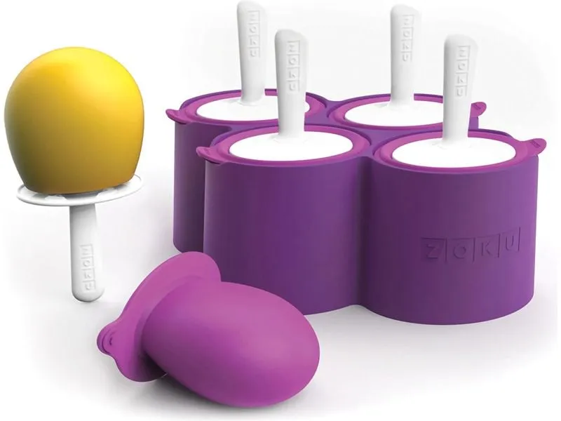 Zoku 4er Silikon-Eisform Lila