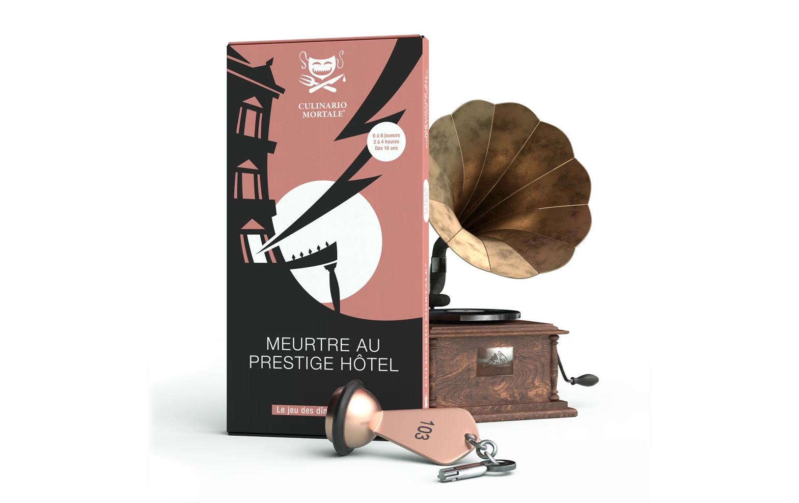 Culinario Mortale Partyspiel Meurtre au Prestige Hôtel