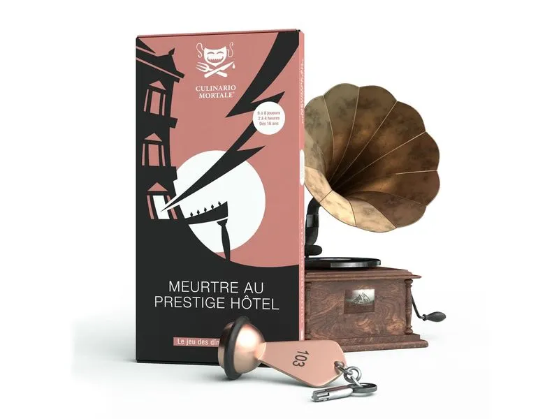 Culinario Mortale Partyspiel Meurtre au Prestige Hôtel Culinario Mortale Partyspiel Meurtre au Prestige Hôtel