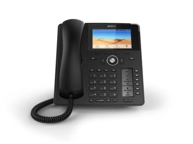 snom Tischtelefon D785N Schwarz