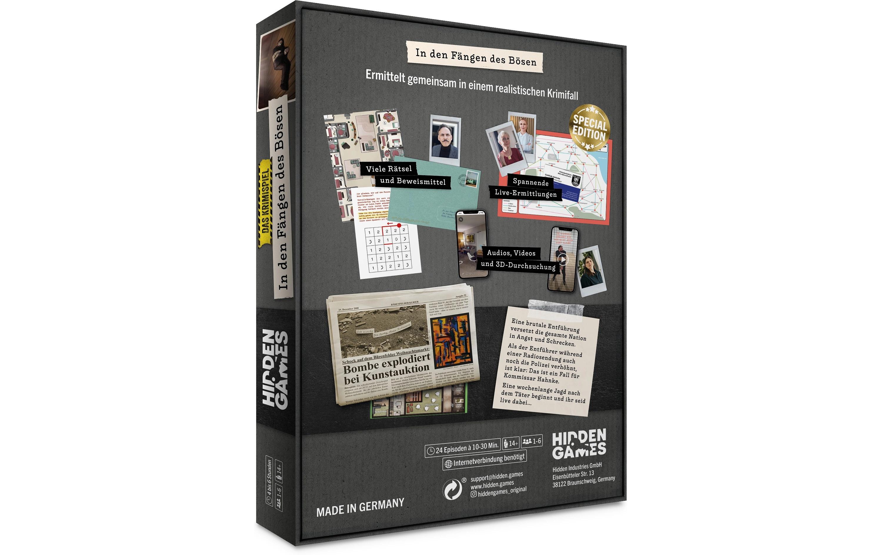 Blaubart Verlag Partyspiel Special Edition : In den Fängen des Bösen