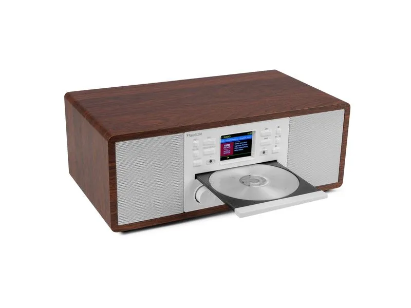 Audizio Avola-WHT DAB+/FM Radio mit BT u. CD, WLAN, Weiss Audizio Avola-WHT DAB+/FM Radio mit BT u. CD, WLAN, Weiss