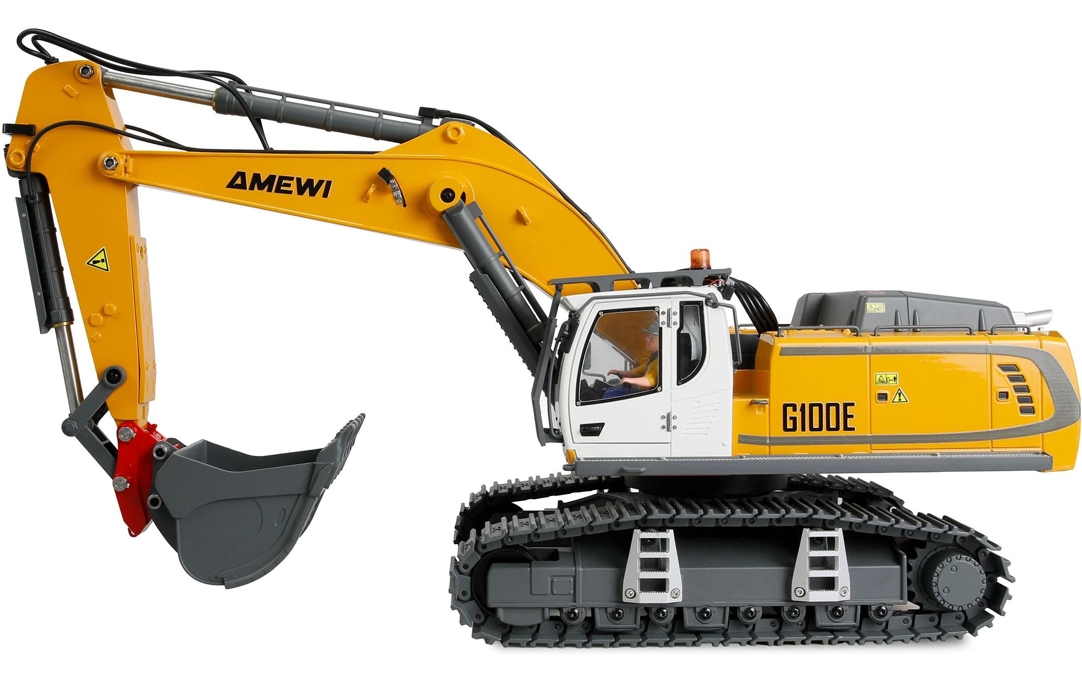 Amewi G100E Vollmetall Bagger 1:18 RTR Amewi G100E Vollmetall Bagger 1:18 RTR