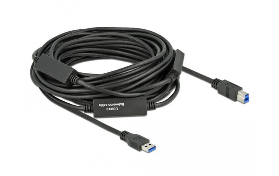 Delock USB 3.1-Kabel USB A - USB B 15 m