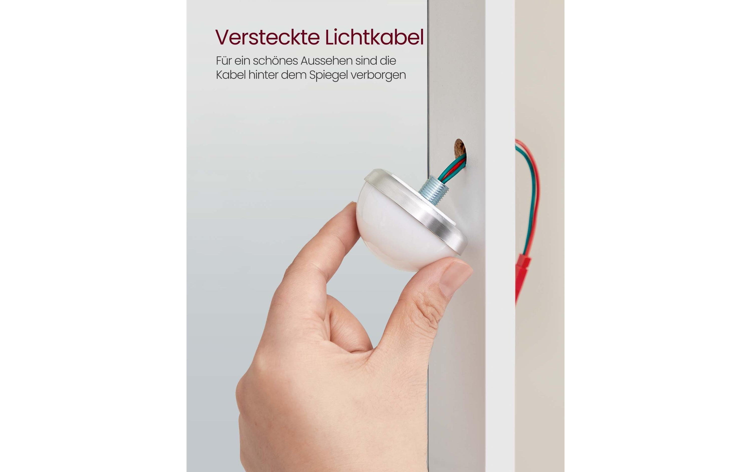 VASAGLE Schminktisch 100 x 40 x 145 cm, Weiss