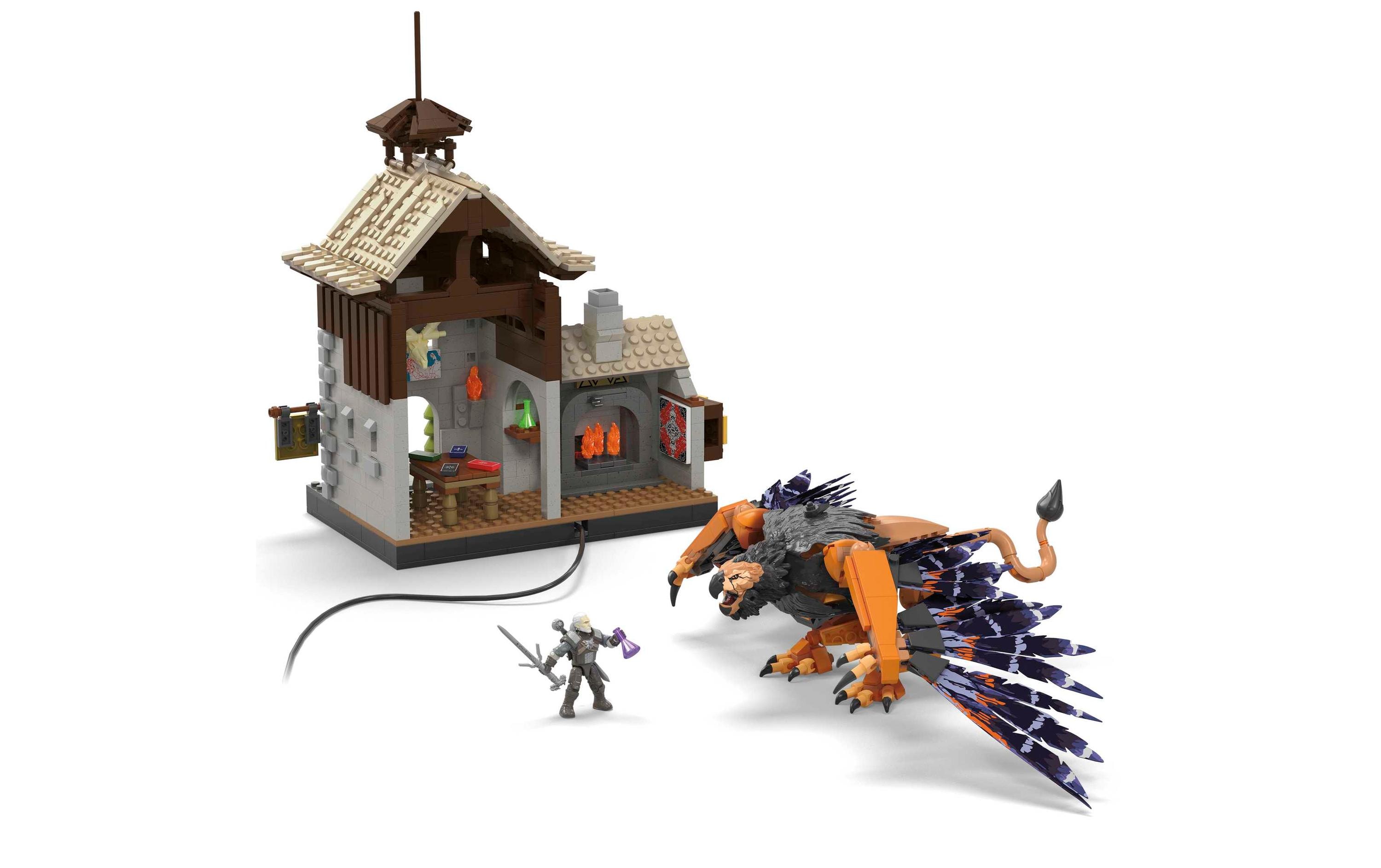 Mega Construx Bausteinmodell The Witcher Geralts Greifjagd