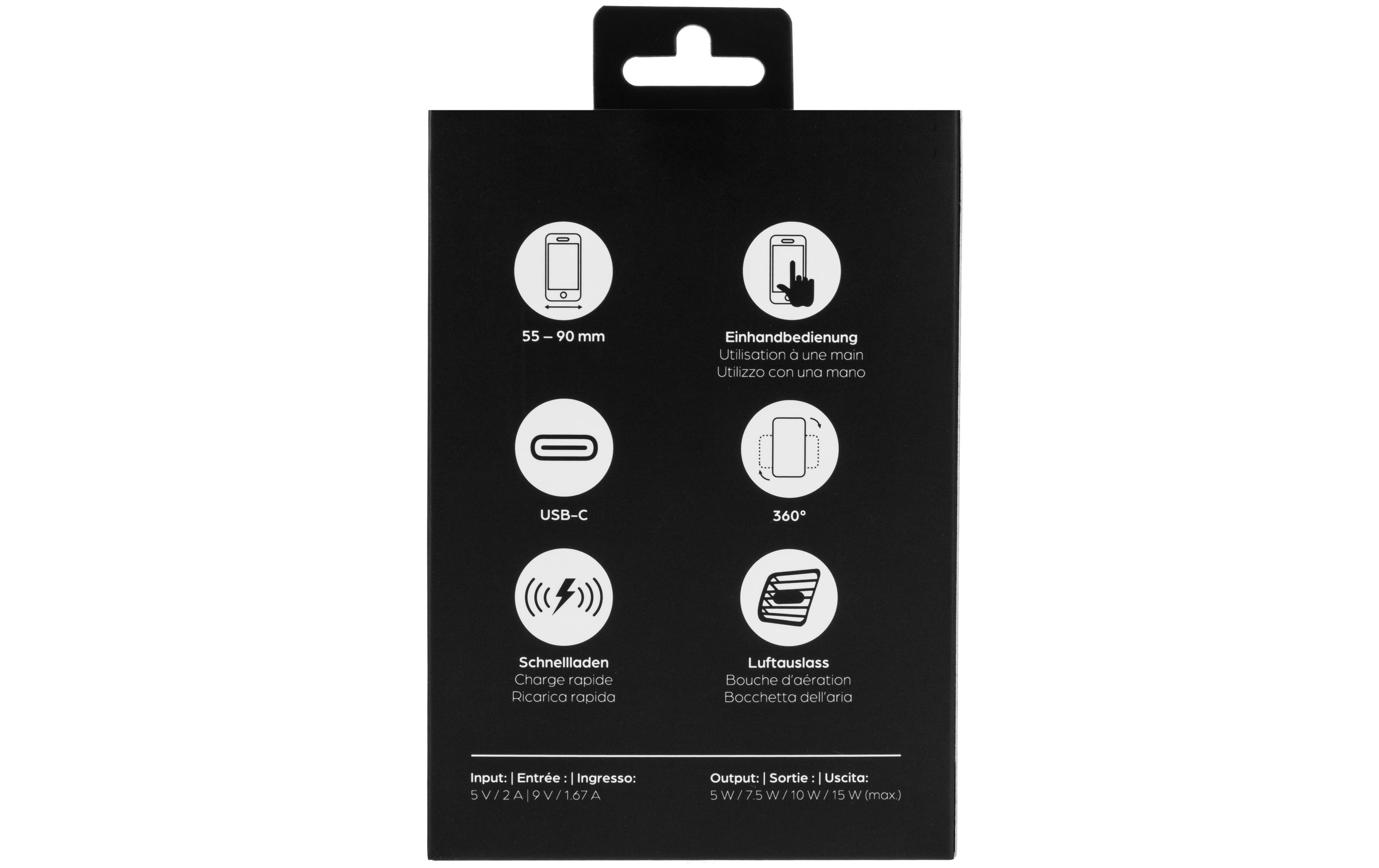 onit Auto-Handyhalterung mit kabelloser Ladefunktion