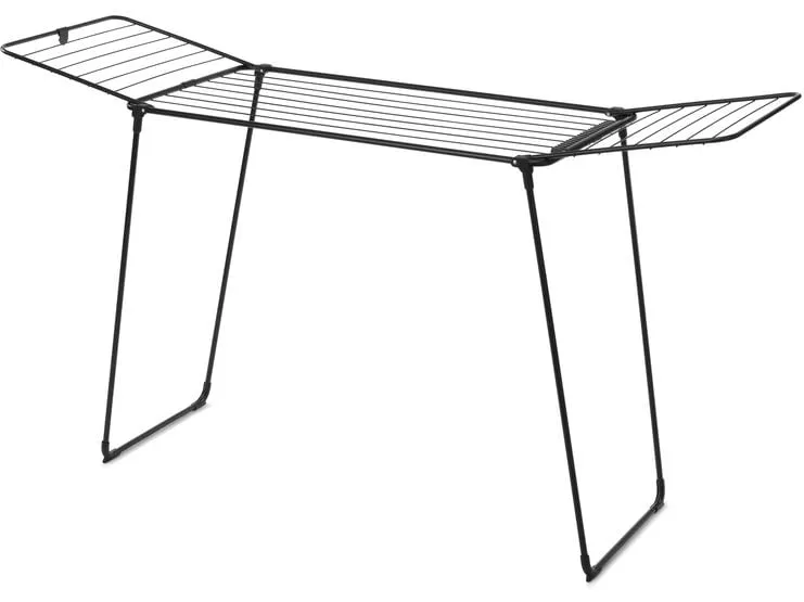 Brabantia Standtrockner HangOn 22 m, Schwarz matt Brabantia Standtrockner HangOn 22 m, Schwarz matt