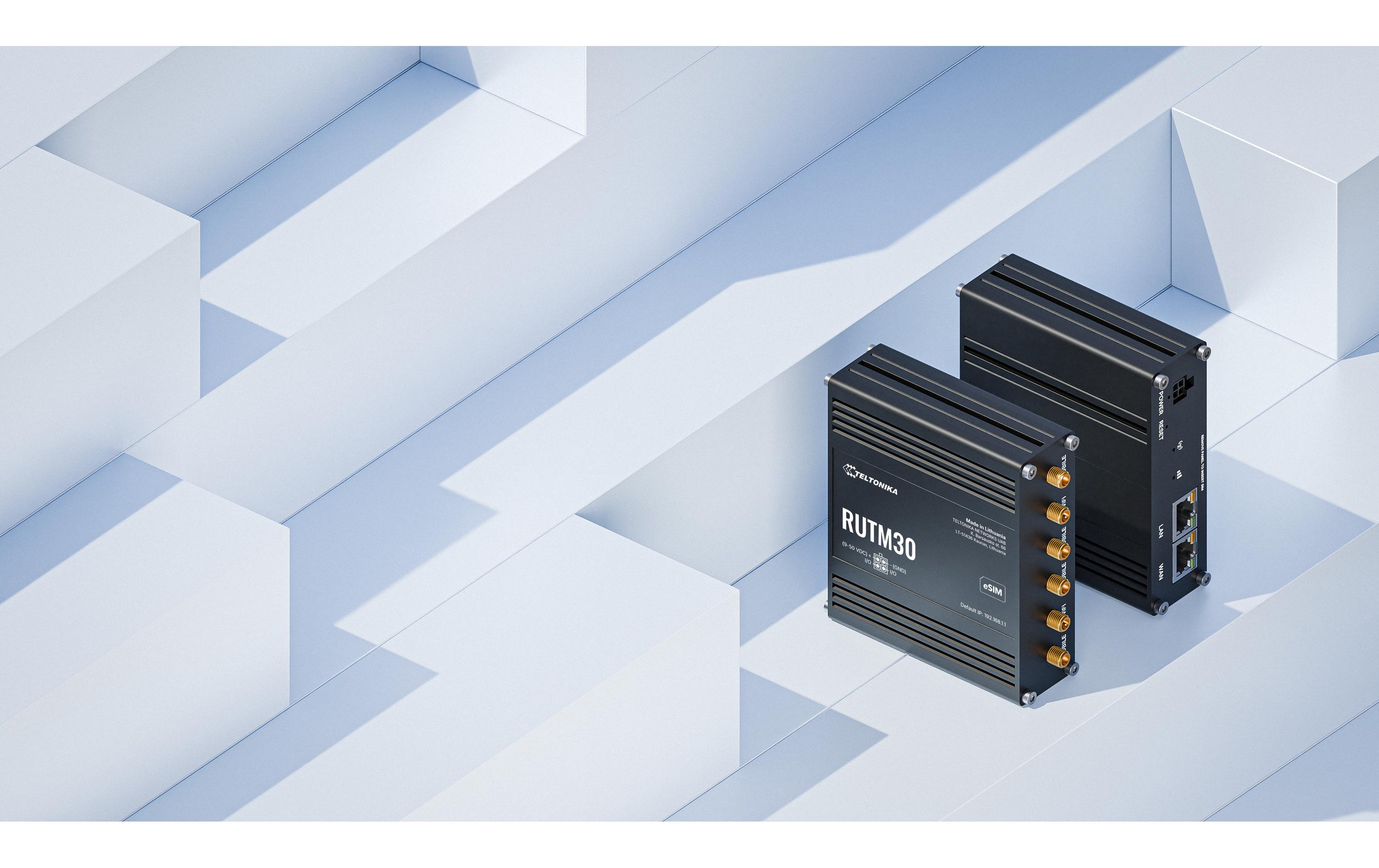 Teltonika 5G-Industrie-Router RUTM30 eSIM