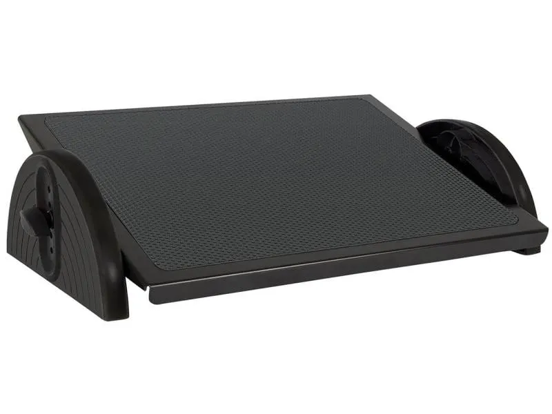 WEDO Fussstütze Relax Steel Black 5 Stufen, Schwarz WEDO Fussstütze Relax Steel Black 5 Stufen, Schwarz