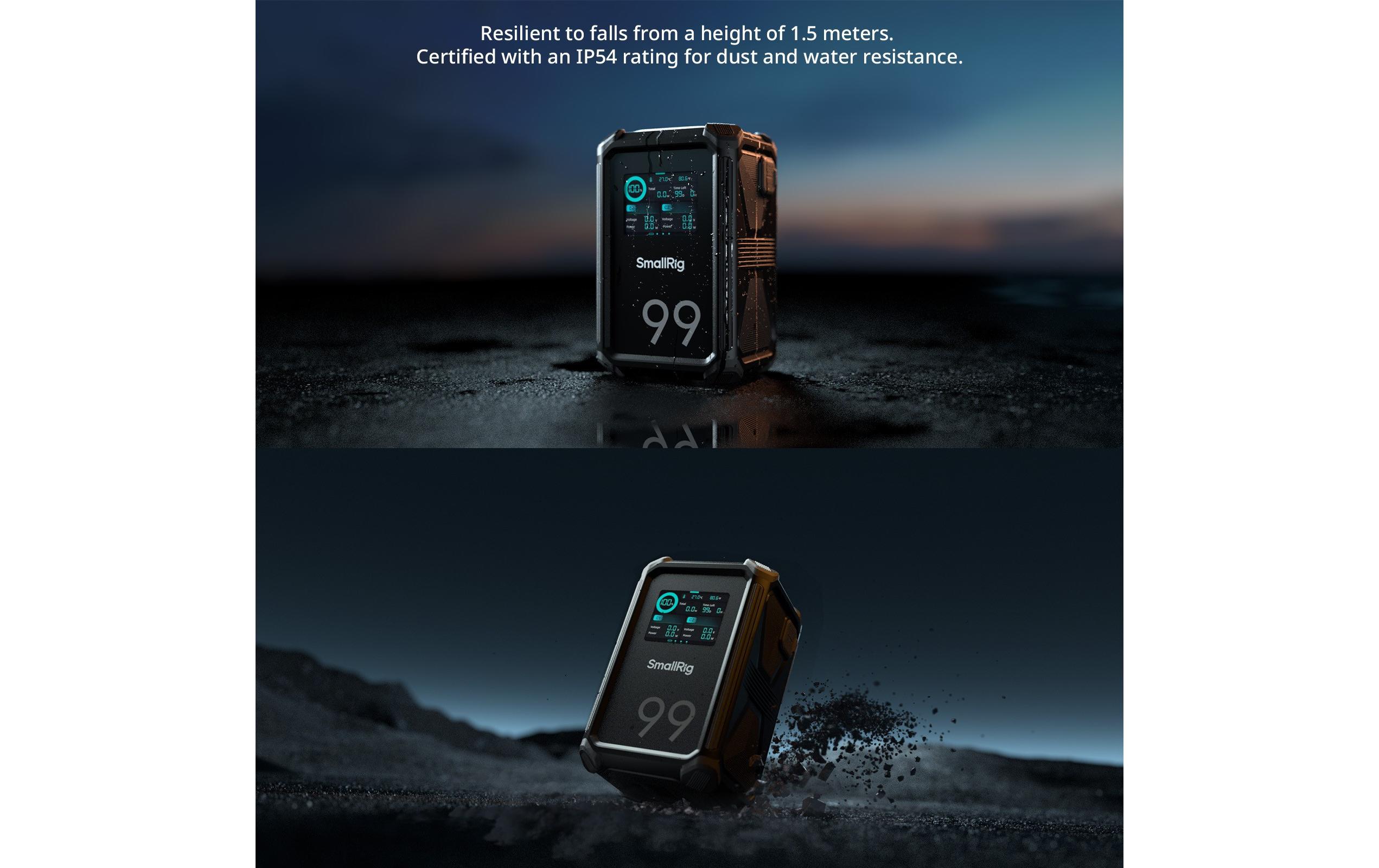 Smallrig Videokamera-Akku X-Touch Smart Triple-Proof V-Mount X99