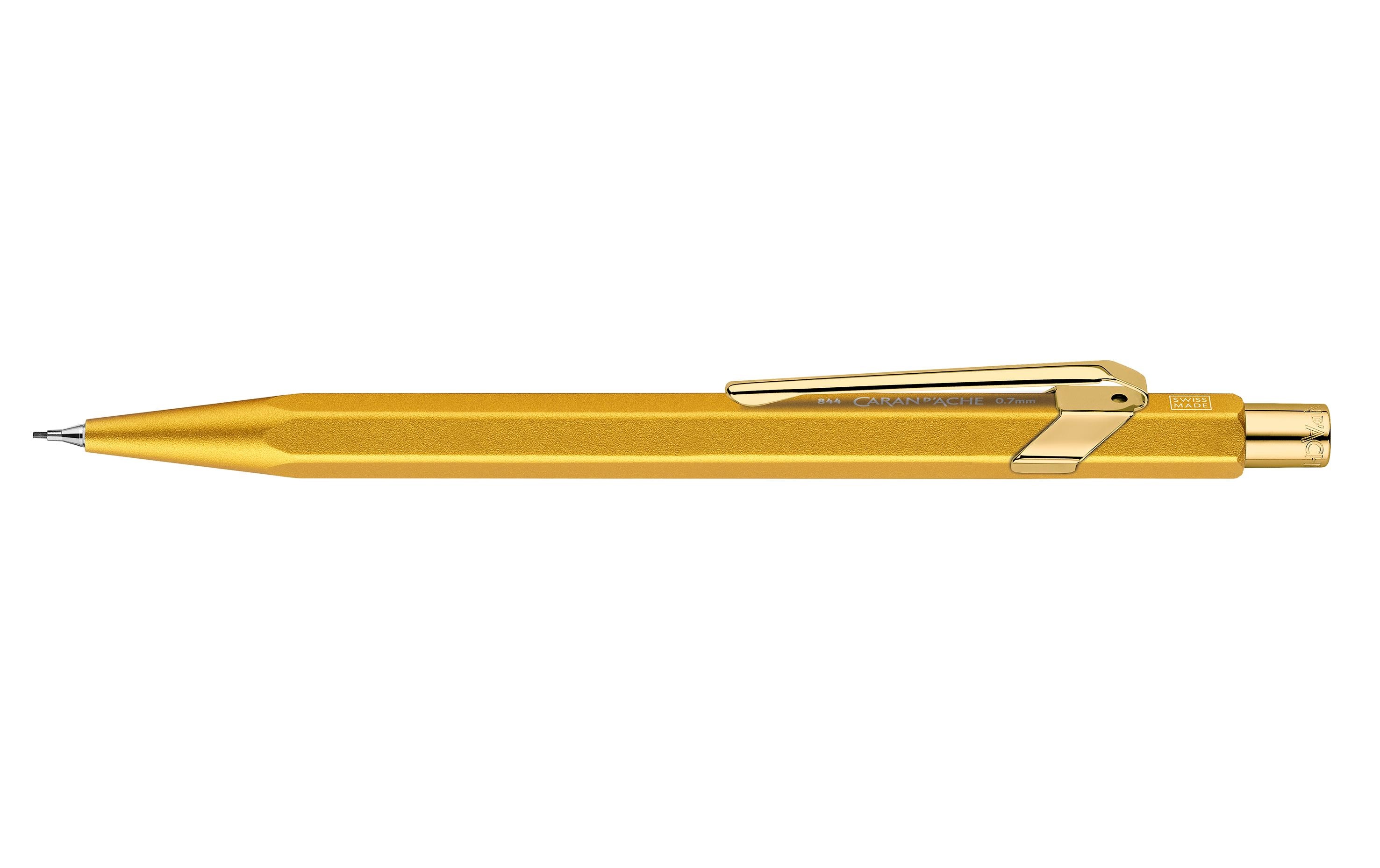 Caran d'Ache Minenbleistift Goldbar 0.7 mm, Gold Caran d'Ache Minenbleistift Goldbar 0.7 mm, Gold