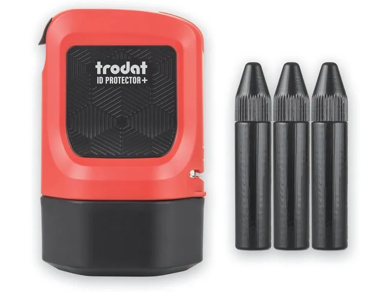 Trodat Stempel ID Protector Rot / Schwarz Trodat Stempel ID Protector Rot / Schwarz