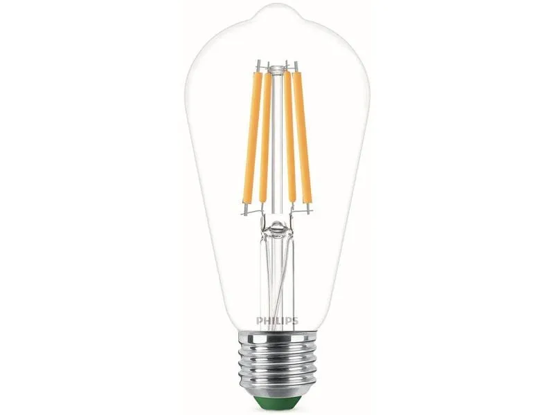 Philips Lampe E27 Edison LED, Ultra-Effizient, Warmweiss, 60W Ersatz Philips Lampe E27 Edison LED, Ultra-Effizient, Warmweiss, 60W Ersatz