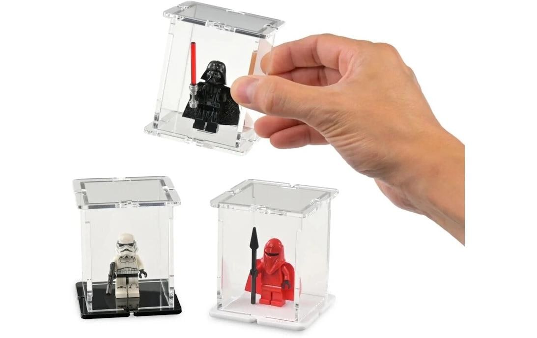 iDisplayit Baukasten Acryl-Display für 1 LEGO-Minifigur