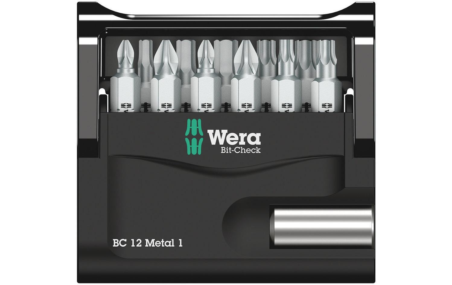Wera Bit-Set Bit-Check 12 Metal 1, 12-teilig Wera Bit-Set Bit-Check 12 Metal 1, 12-teilig