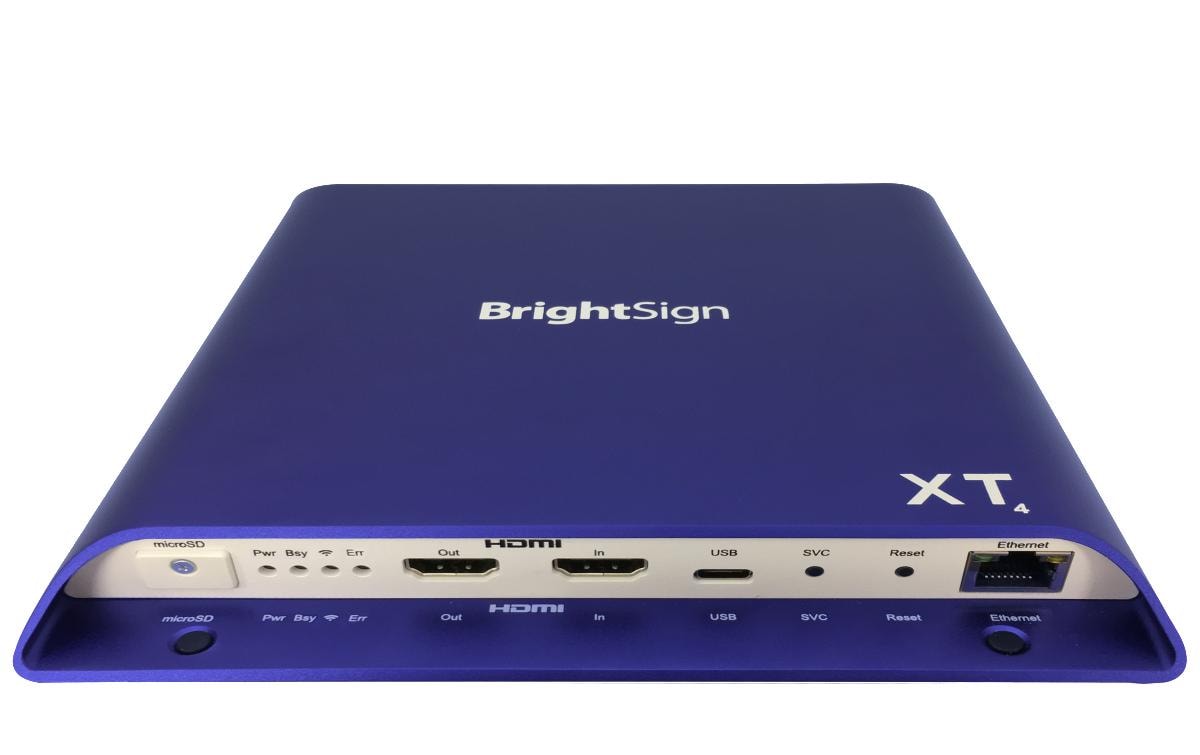 BrightSign Digital Signage Player XT1144 Expanded I/O Player
