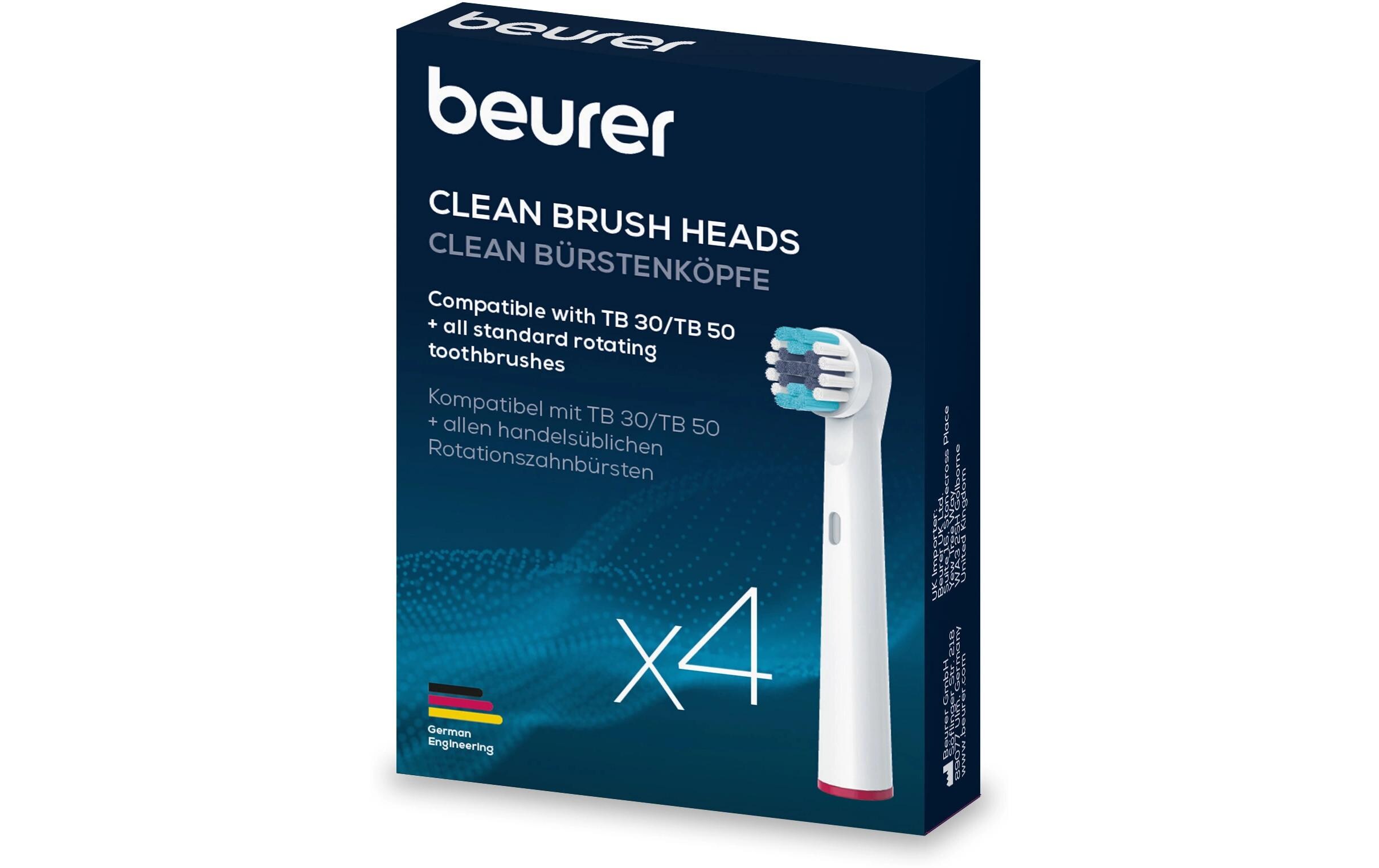 Beurer Zahnbürstenkopf Clean 4 Stück