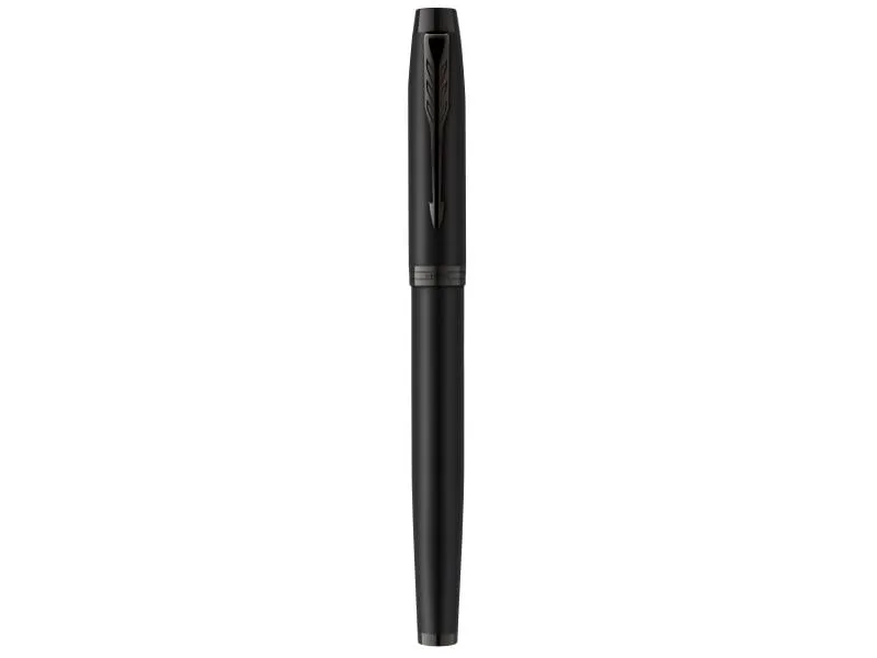 Parker Füllfederhalter IM Achromatic, Fein (F), Schwarz