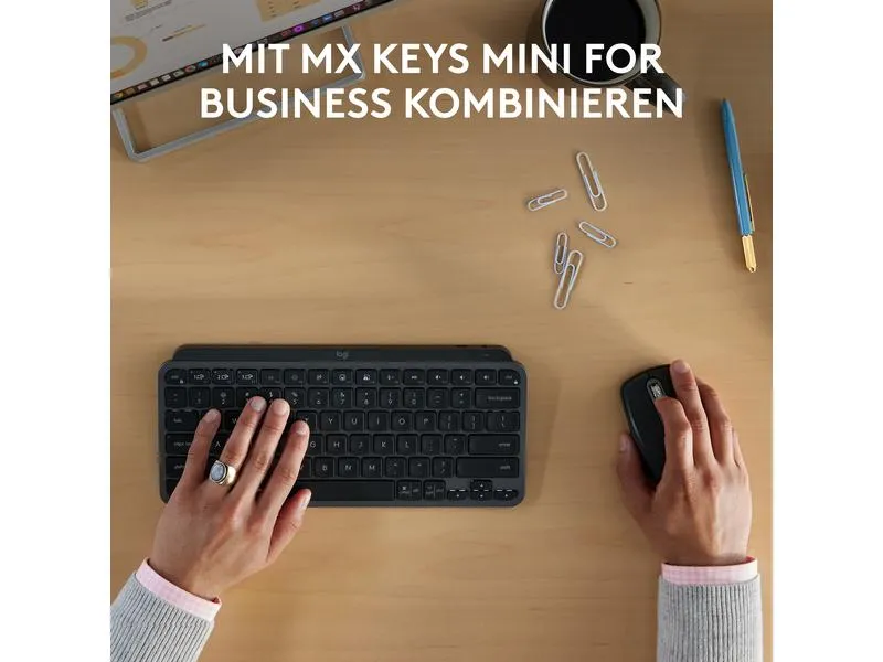 Logitech Mobile Maus MX Anywhere 3s for Business Graphite Logitech Mobile Maus MX Anywhere 3s for Business Graphite