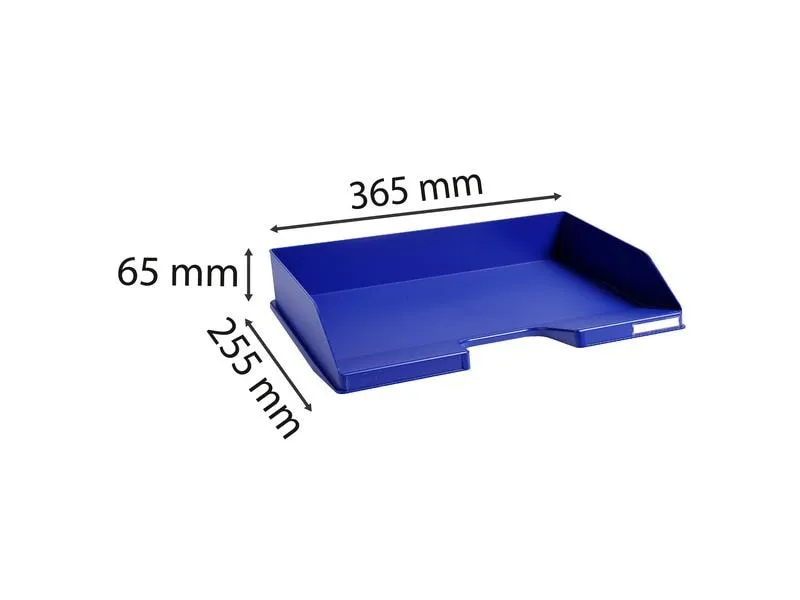 Exacompta Ablagekorb Combo-Midi Quer Blau Exacompta Ablagekorb Combo-Midi Quer Blau