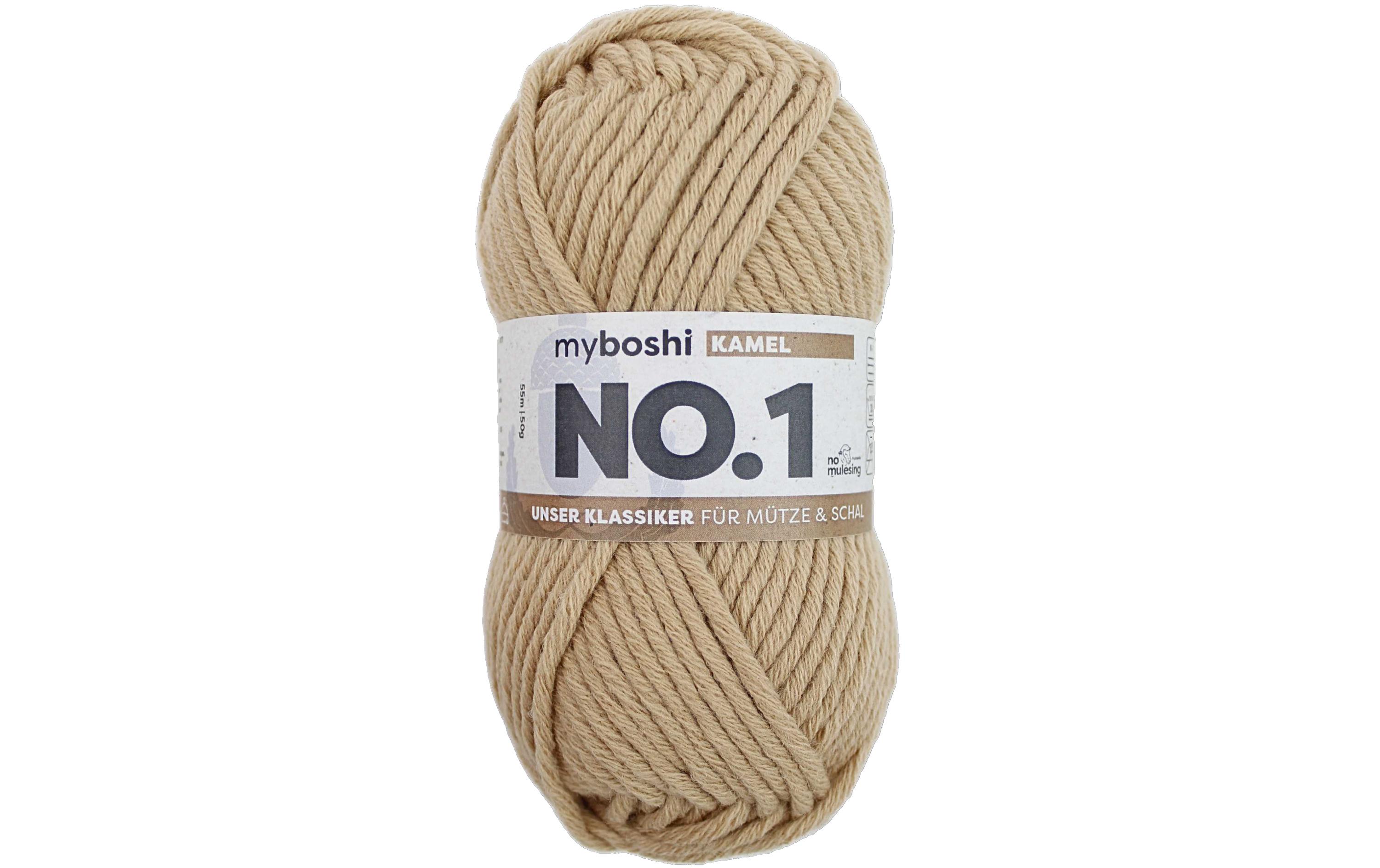 myBoshi Wolle Nr.1 Kamel 50 g, 55 m