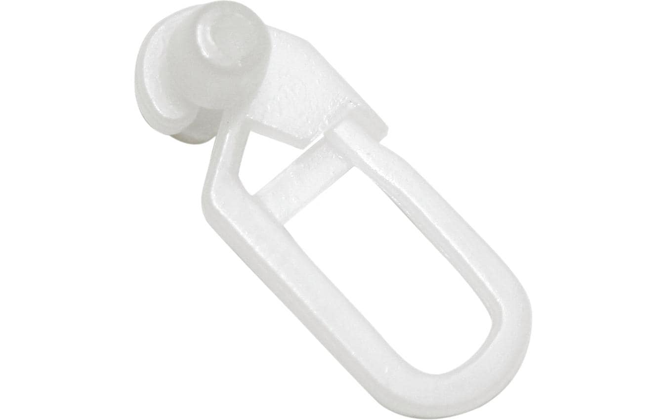 Gardinia Rollringe Thasos, 20-er Verpackung Weiss