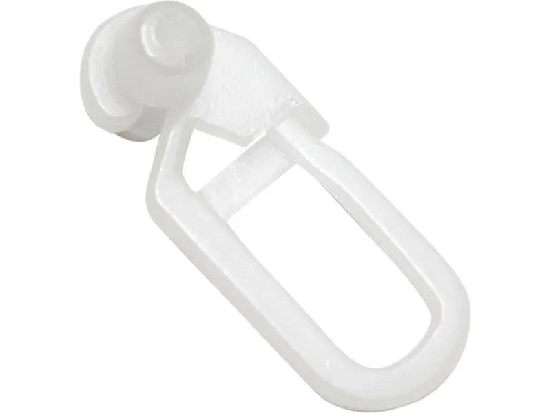 Gardinia Rollringe Thasos, 20-er Verpackung Weiss