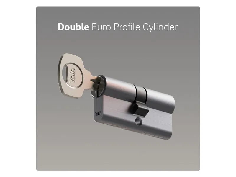 Yale Doppelzylinder 500 plus, 2er-Set, 30/30 Standard Security Yale Doppelzylinder 500 plus, 2er-Set, 30/30 Standard Security
