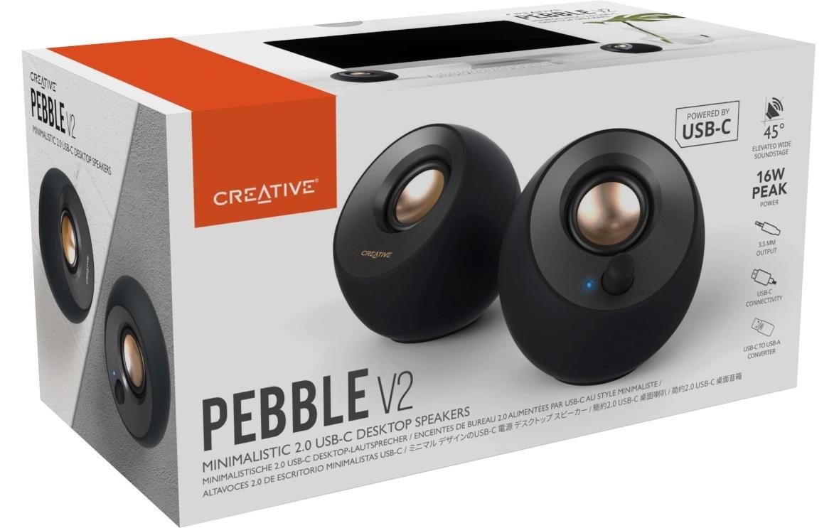 CREATIVE PC-Lautsprecher Pebble V2