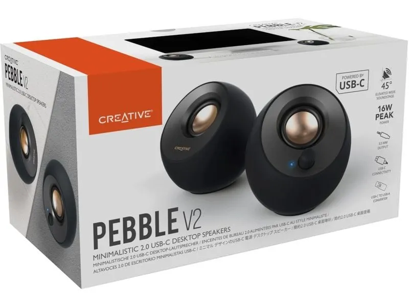 CREATIVE PC-Lautsprecher Pebble V2 CREATIVE PC-Lautsprecher Pebble V2