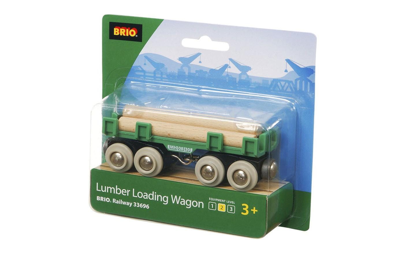 BRIO Eisenbahn Langholzwagen