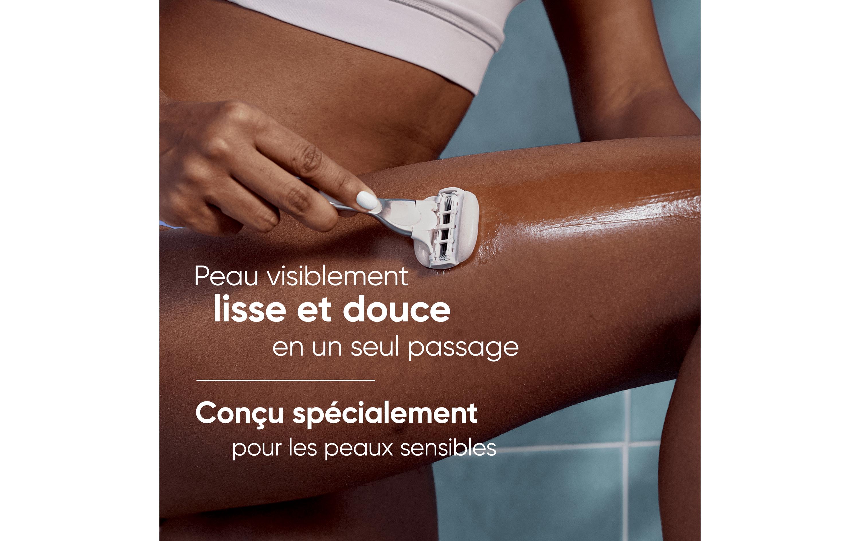 Gillette Venus Pro Comfortglide Sensitive Systemklingen 5er + Handstück
