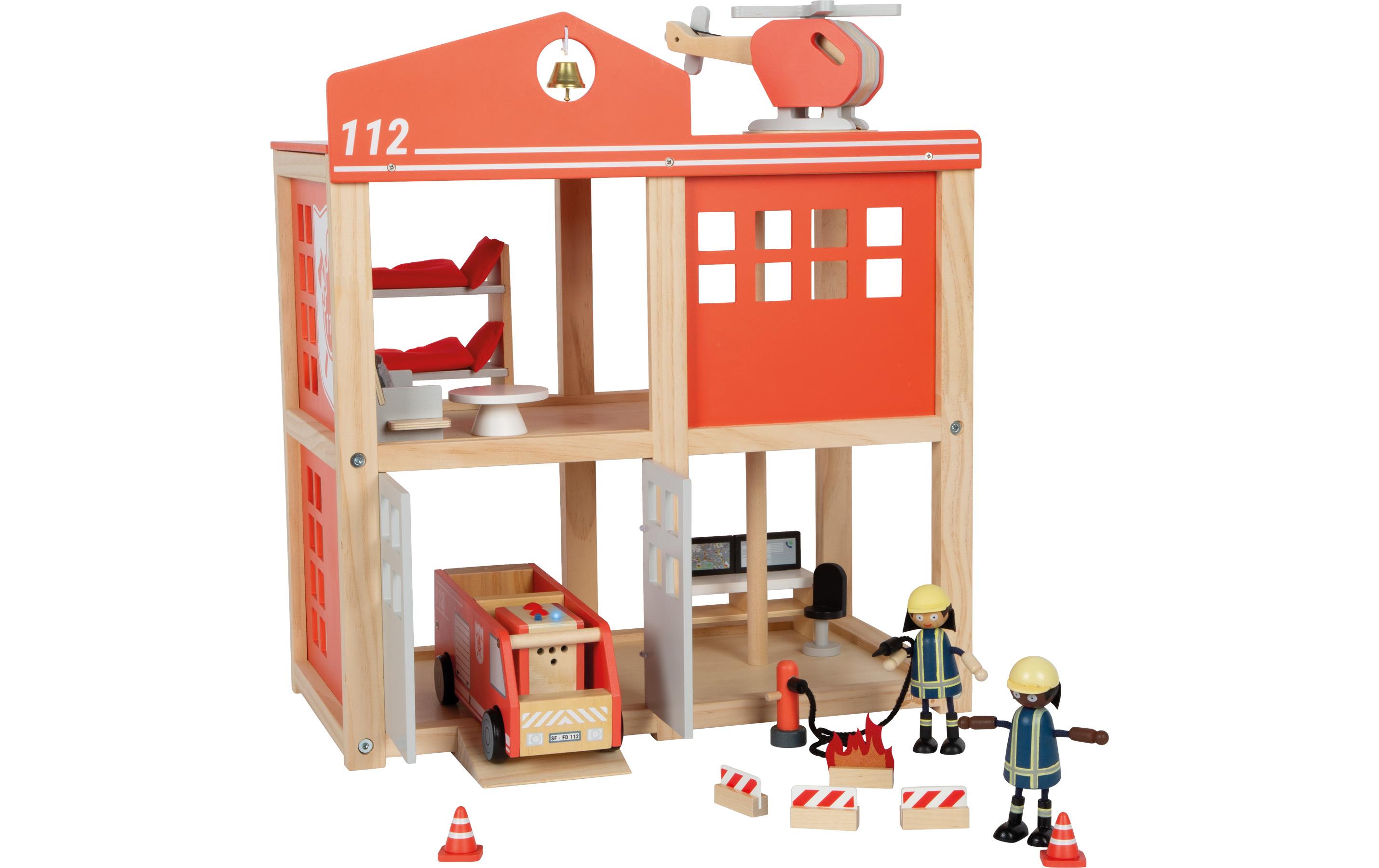 small foot Grosse Feuerwache mit Zubehör