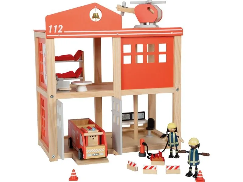 small foot Grosse Feuerwache mit Zubehör small foot Grosse Feuerwache mit Zubehör