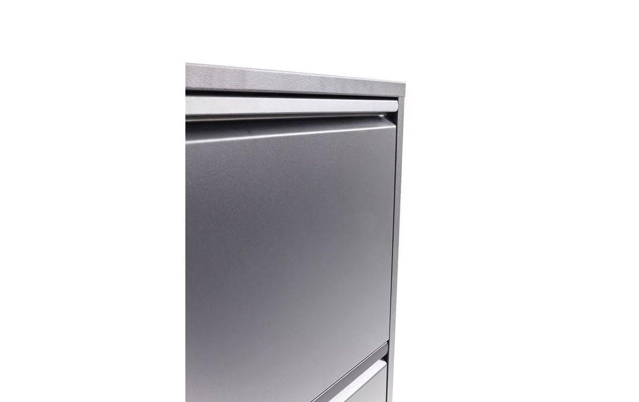 Kare Schuhschrank Caruso 100 x 50 cm, Anthrazit