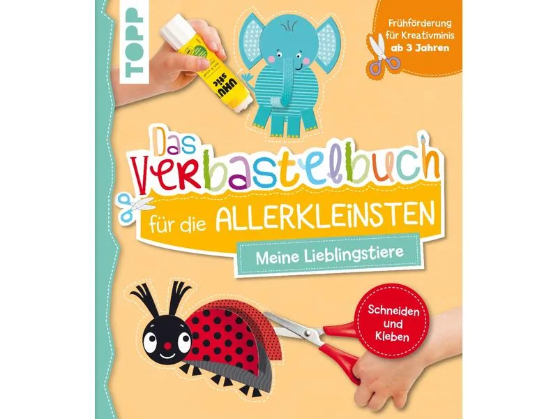 Frechverlag Bastelbuch Meine Lieblingstiere 32 Seiten