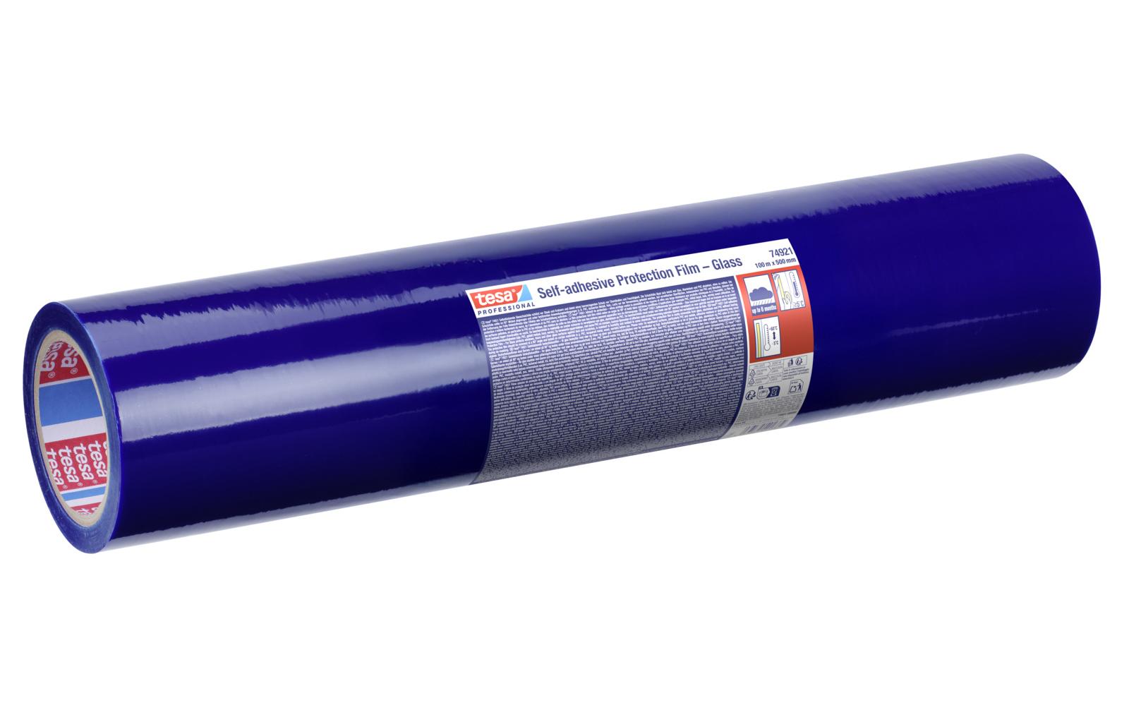 tesa Selbstklebende Schutzfolie 1x Rolle 100 m x 50 cm