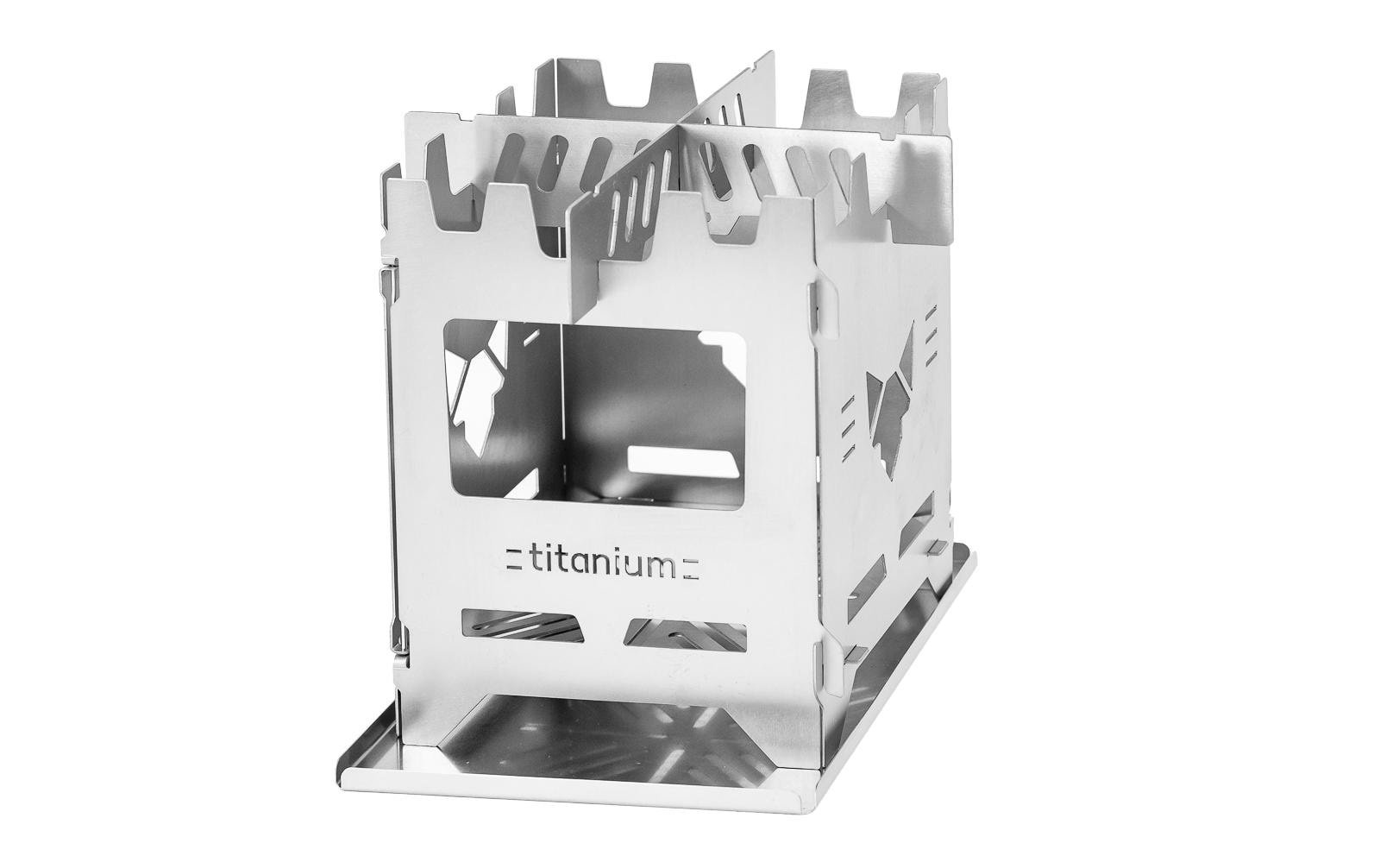 Fennek Grill Campingkocher Hobo Premium, Titan