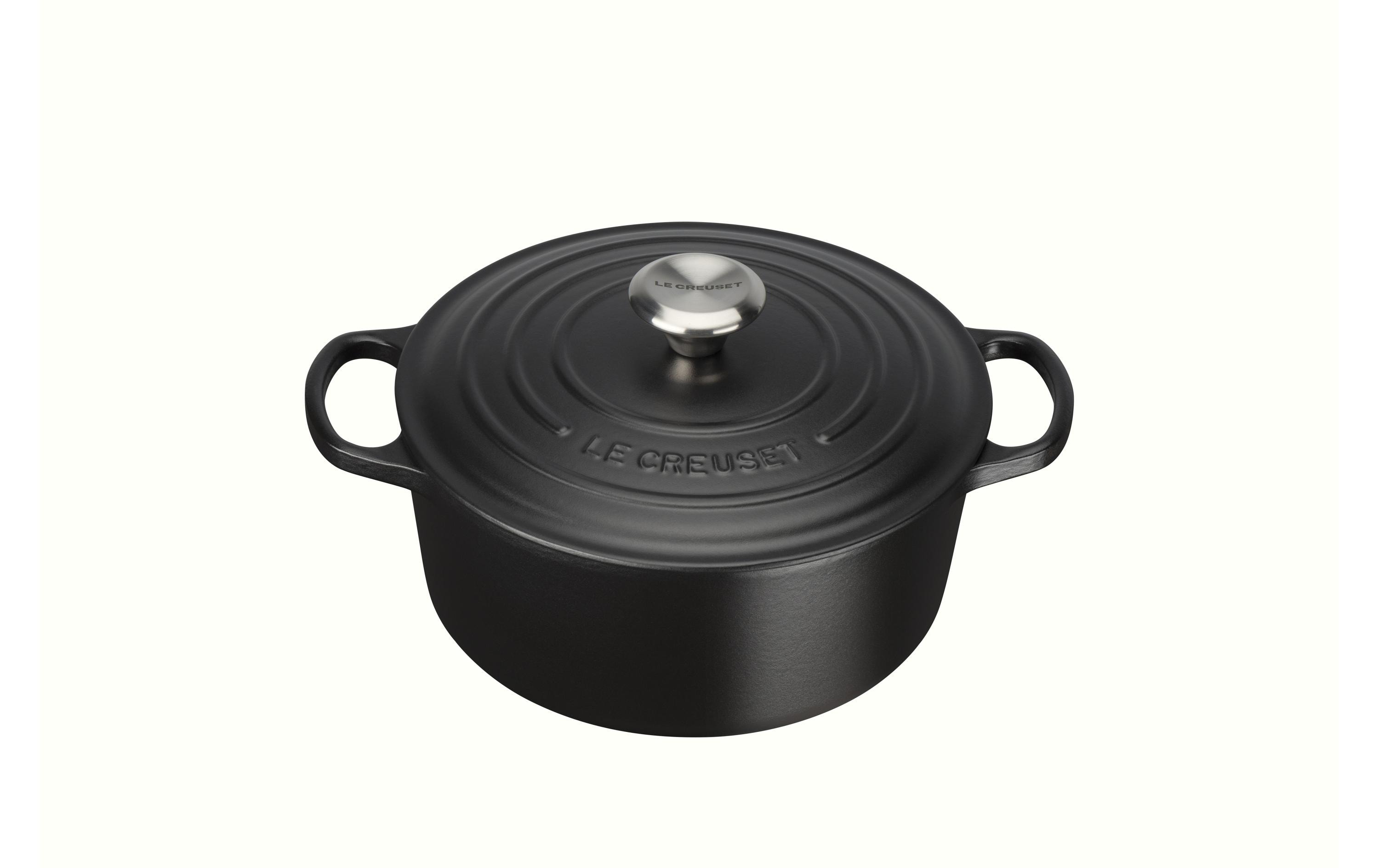 Le Creuset Bräter Signature 24 cm, Schwarz Le Creuset Bräter Signature 24 cm, Schwarz