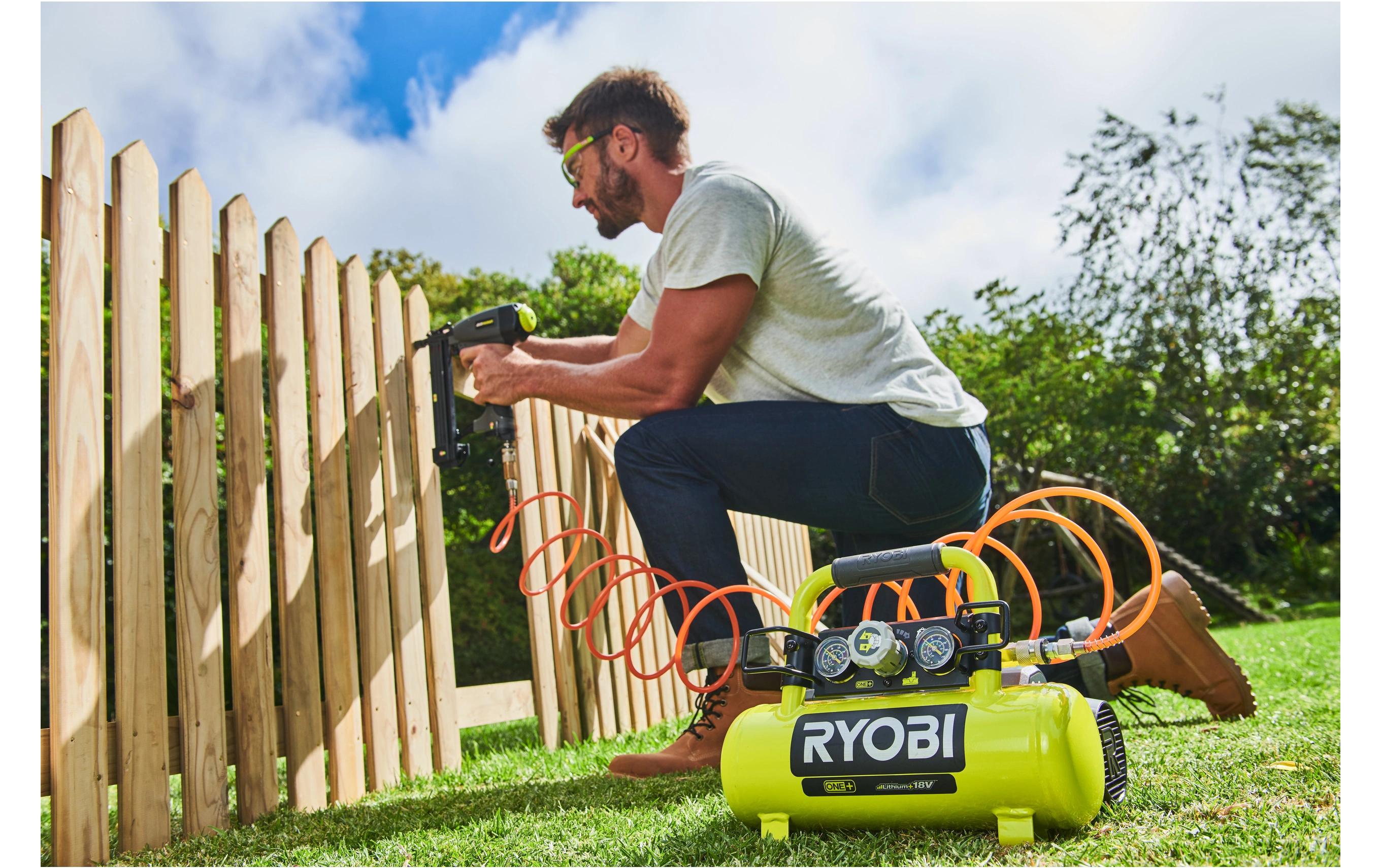 Ryobi Werkstatt Akku-Kompressor R18AC-0