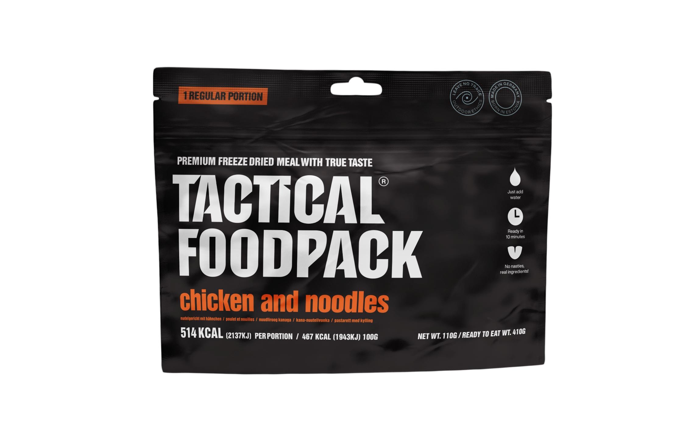 Tactical Foodpack Hauptgericht Chicken and Noodles Tactical Foodpack Hauptgericht Chicken and Noodles
