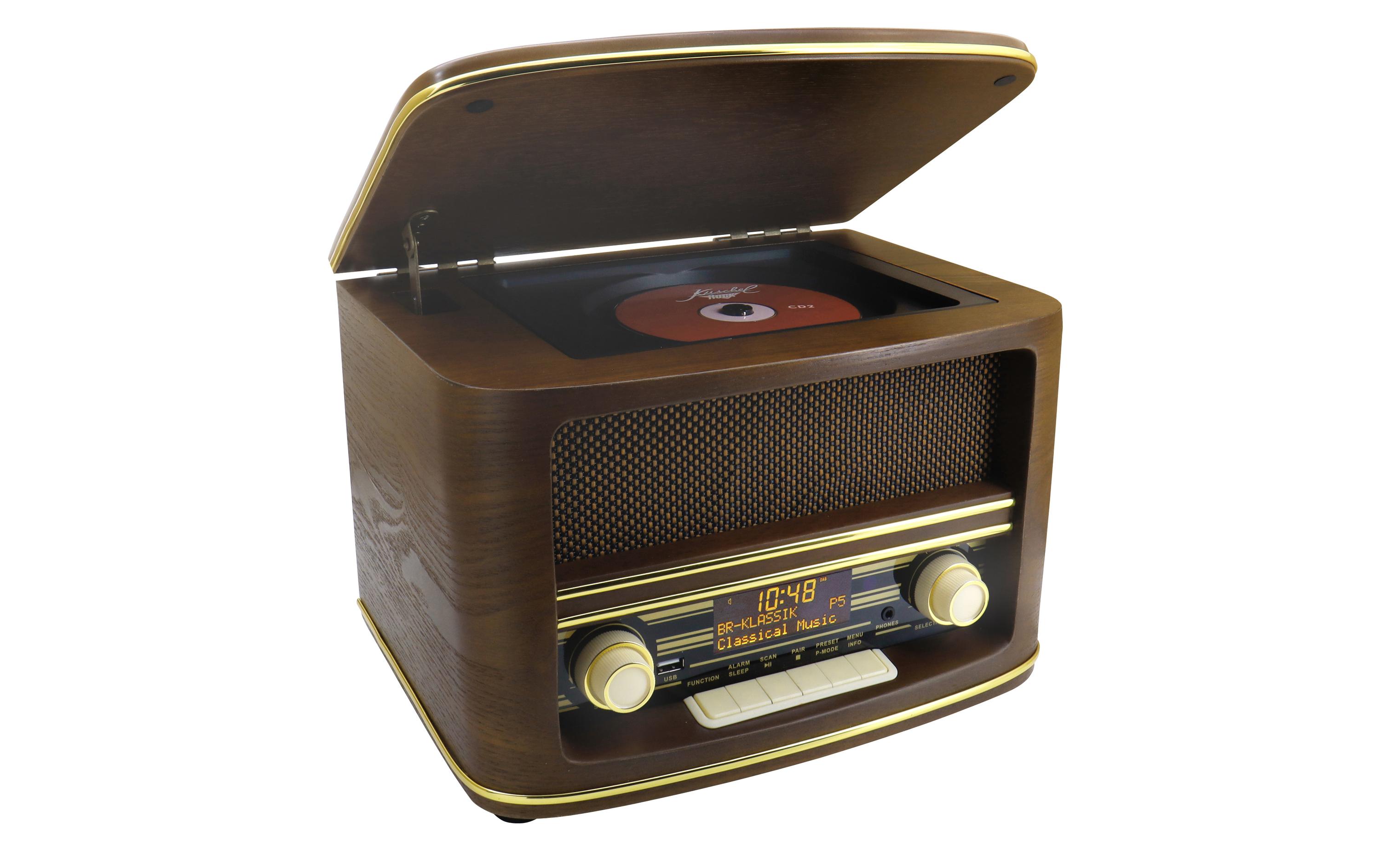 soundmaster Stereoanlage NR961 Braun