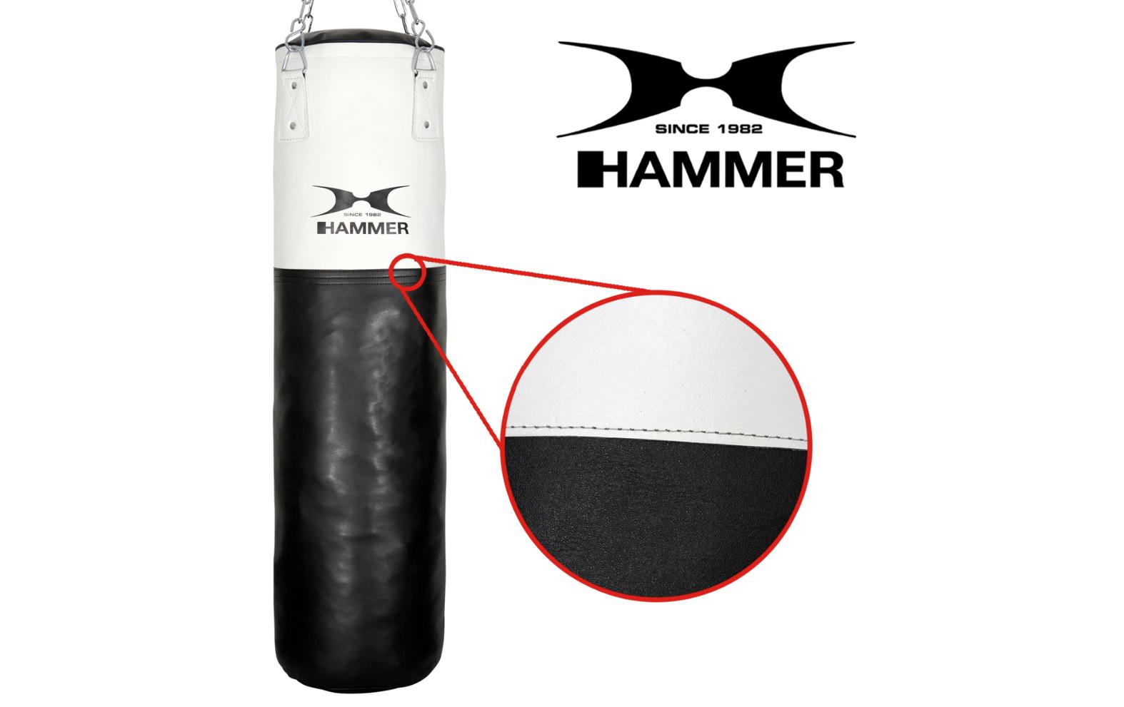 HAMMER Boxsack Premium White Kick