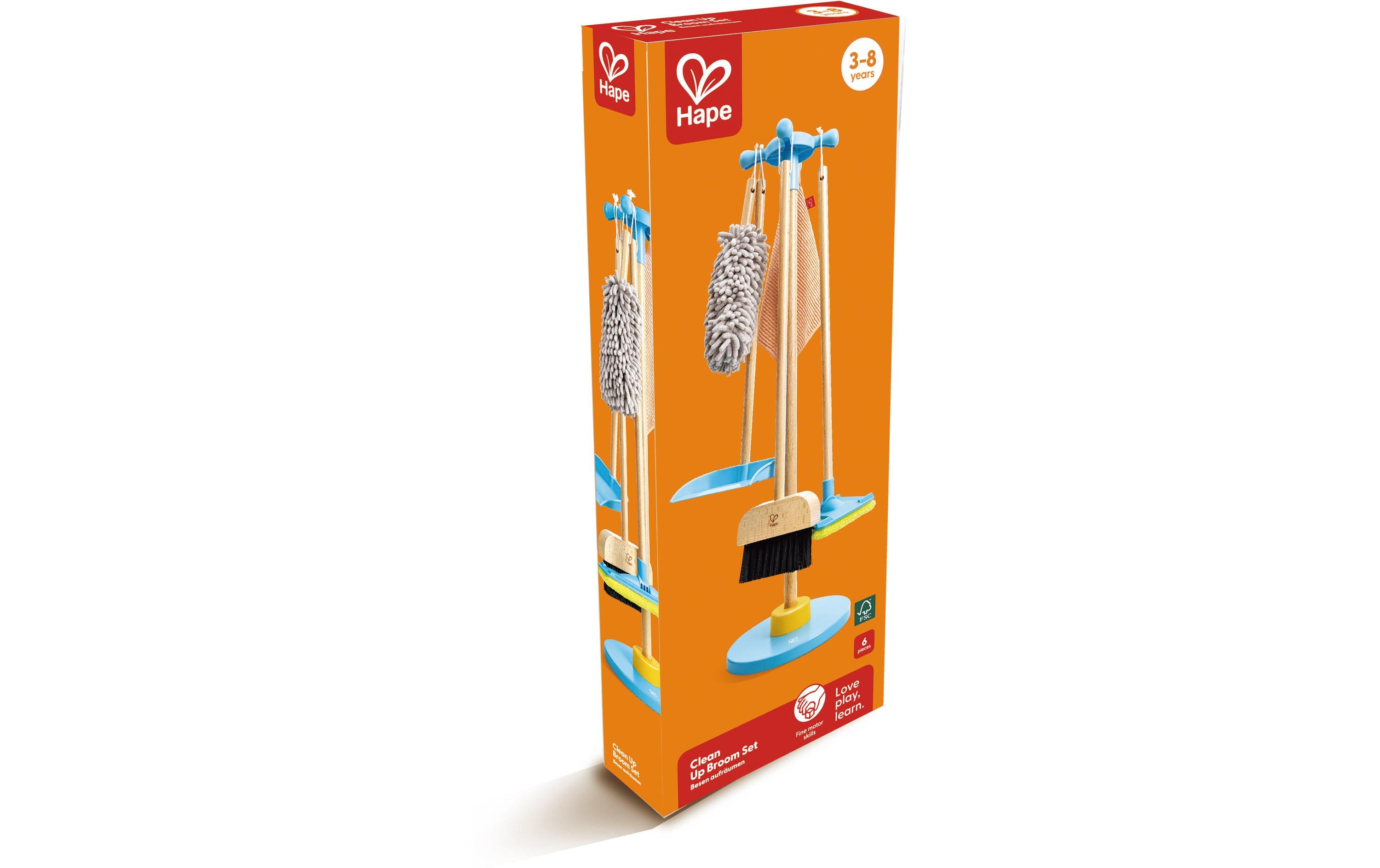 Hape Reinigungs-Spielzeug Clean Up Broom Set