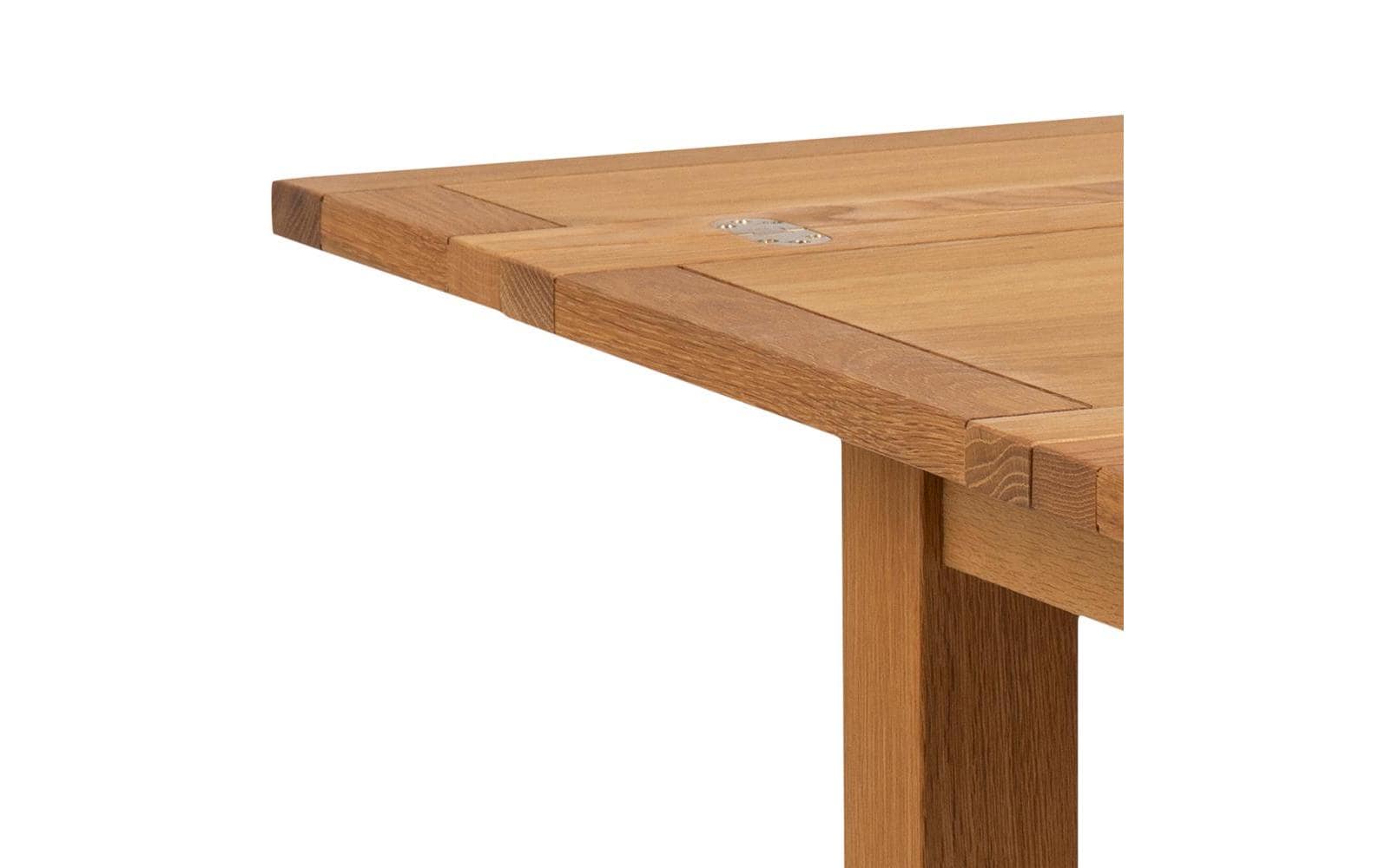 AC Design Tisch Kenley Braun, 45/90 x 100 x 75 cm